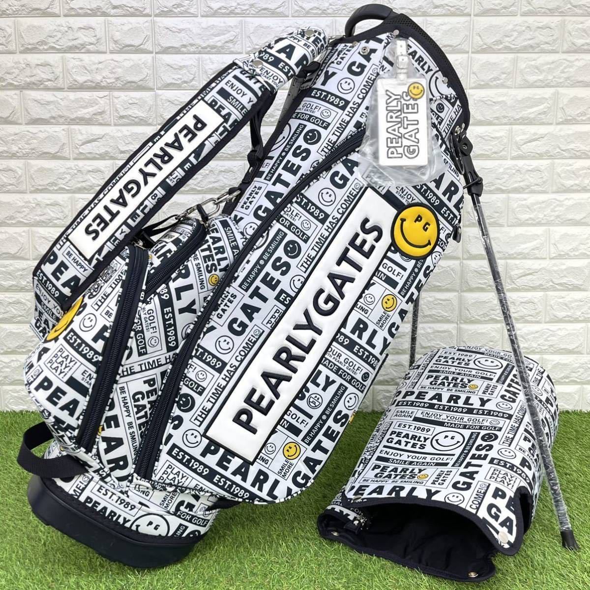 新作 正規品 パーリーゲイツ スマイリー ニコちゃん スタンド キャディ