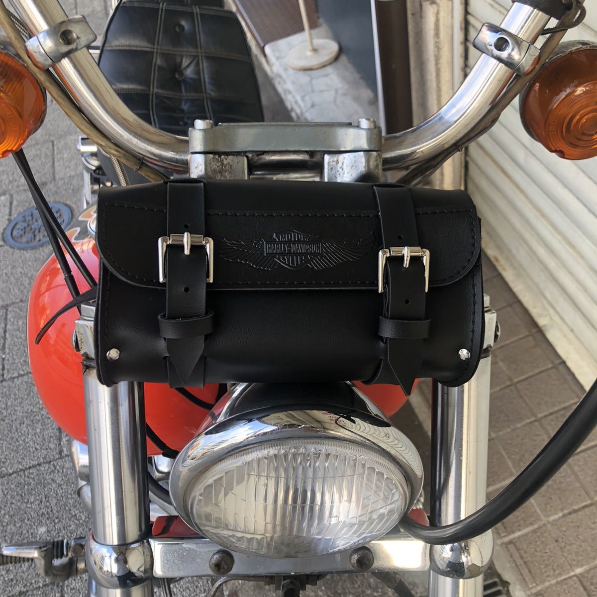 ハーレー純正 ツールバッグ ナックル パン ショベル スポーツスター