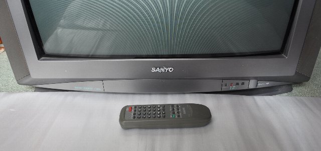Yahoo!オークション - SANYO カラーテレビ C-25F50 ブラウン管