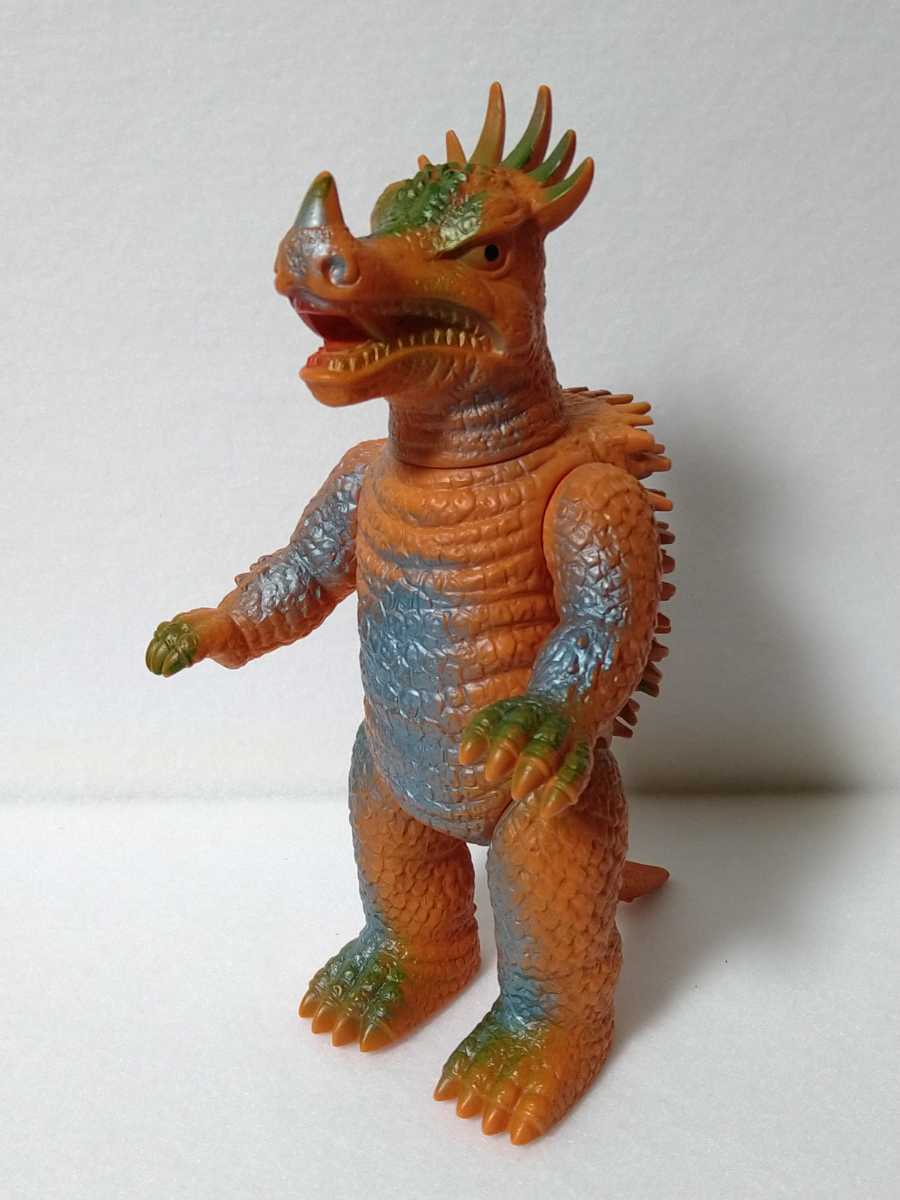 Yahoo!オークション - 当時物 ブルマァク アンギラス ソフビ 怪獣 ゴジ