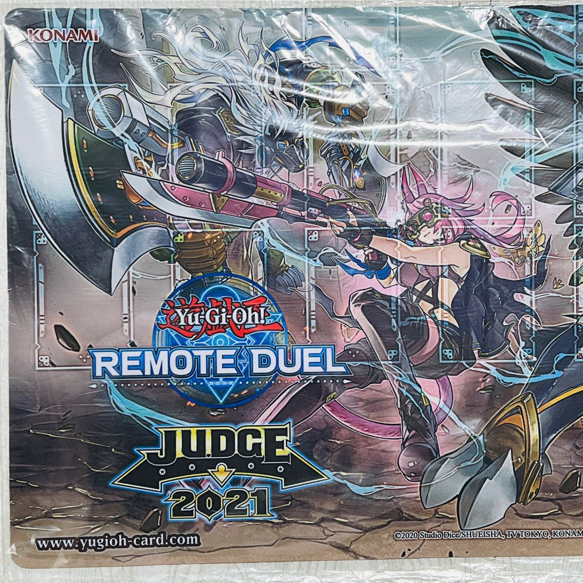 遊戯王 judge EU版 鉄獣戦線 徒花のフェリジット 公式プレイマット
