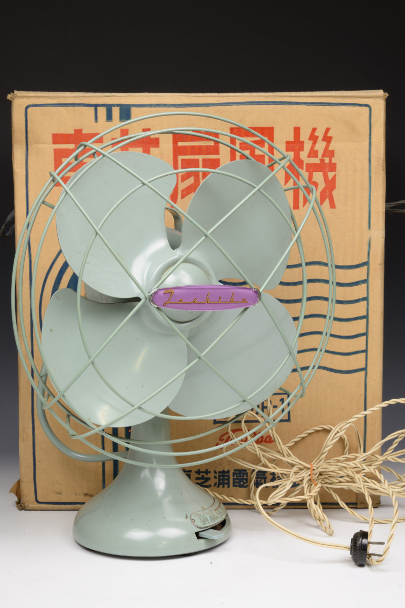 ジャンク】TOSHIBA ADF-30R-1 昭和レトロ 扇風機 昭和レトロ 東京芝浦