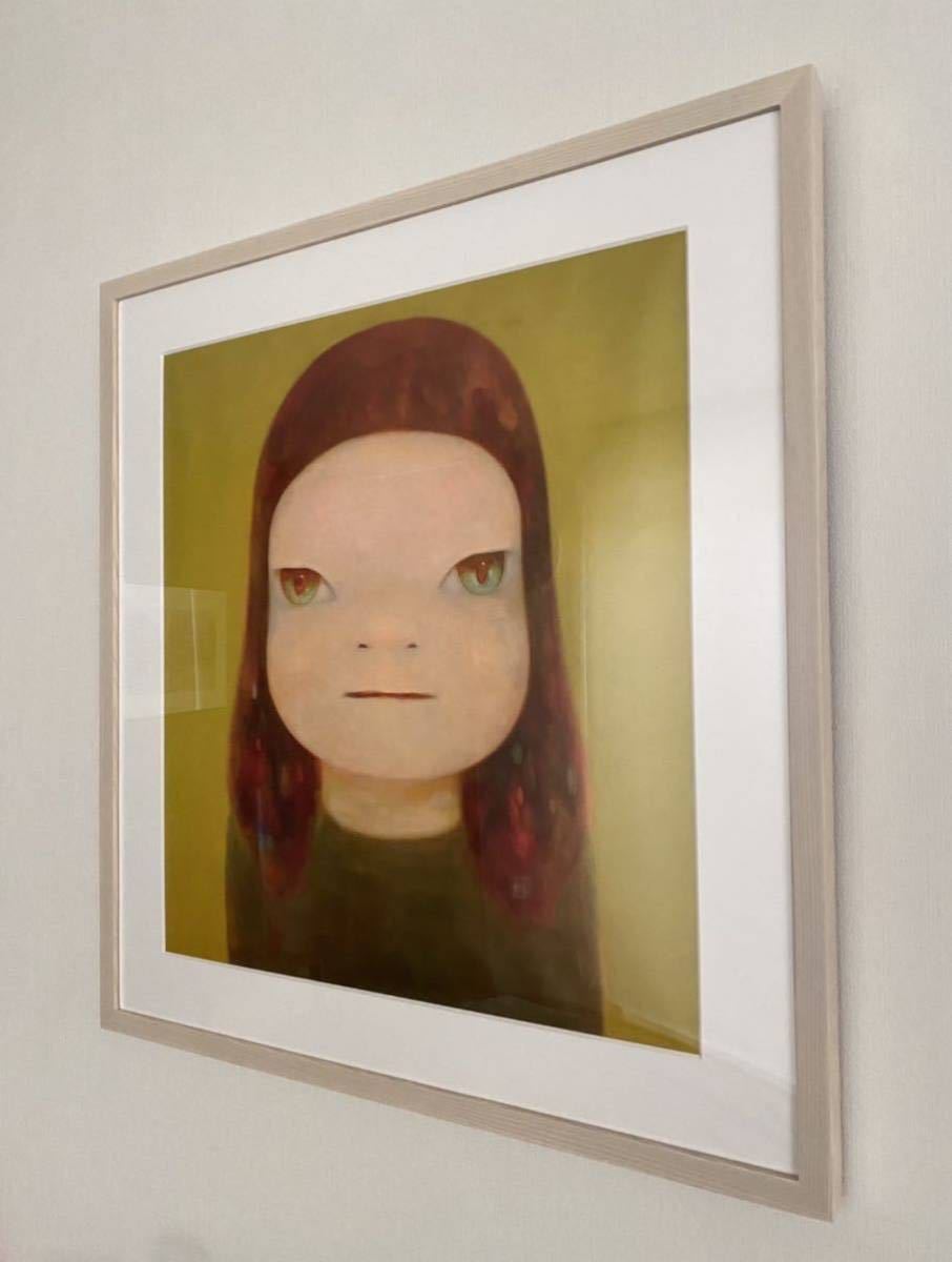 Yahoo!オークション - 額装済みの奈良美智 ポスター/『I want to see