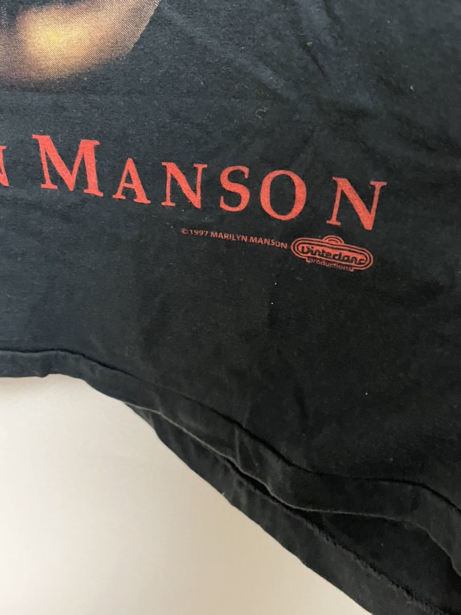 MARILYN MANSON マリリンマンソン Tシャツ ビンテージ 1997 コピー