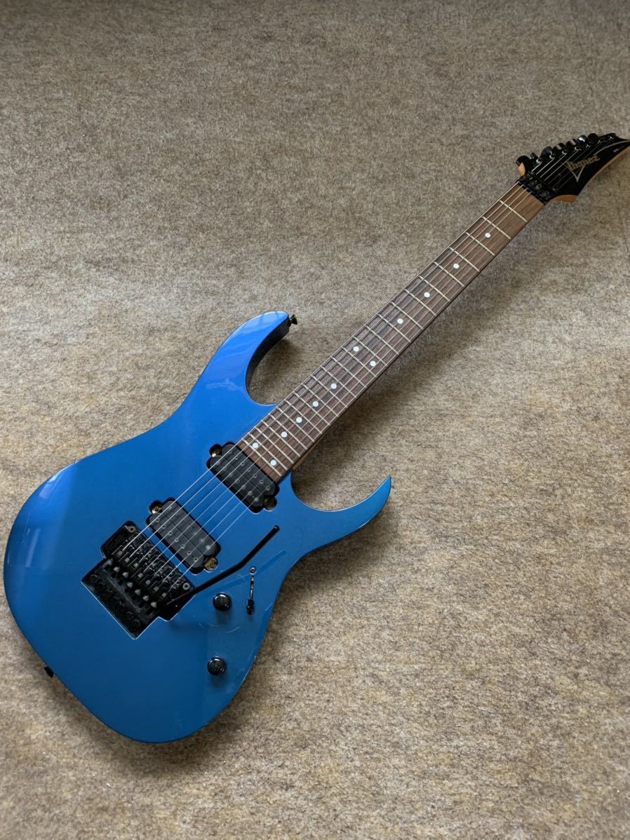 Yahoo!オークション - フジゲン製 Ibanez RG7420 Cosmic Blue 7弦ギタ