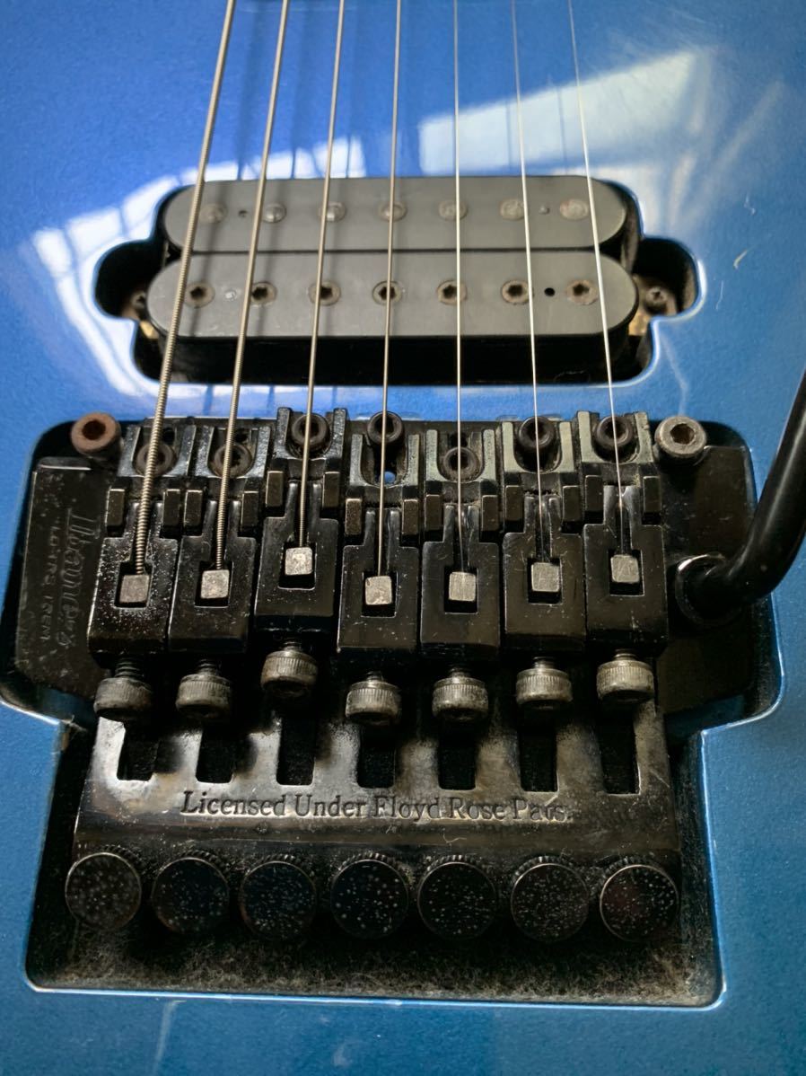 Yahoo!オークション - フジゲン製 Ibanez RG7420 Cosmic Blue 7弦ギタ