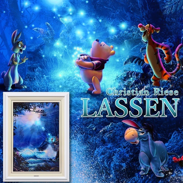 Yahoo!オークション - 新品同様 L版 クリスチャン・ラッセン『ウィニ