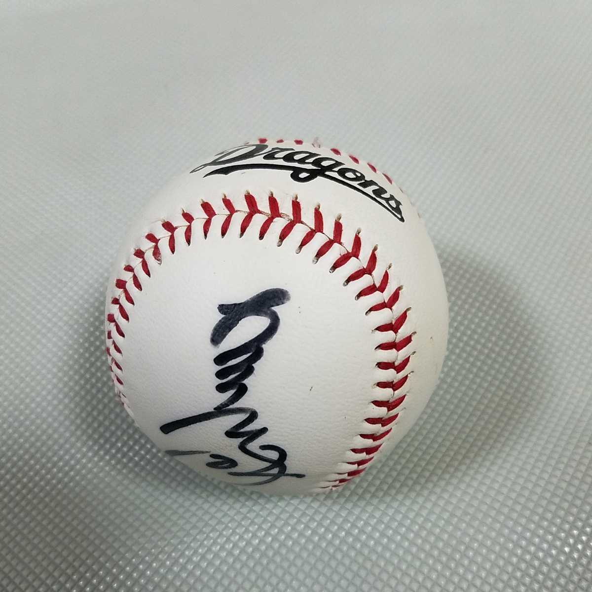 Yahoo!オークション - 中日ドラゴンズ 山崎武司選手直筆サイン球団ロゴ