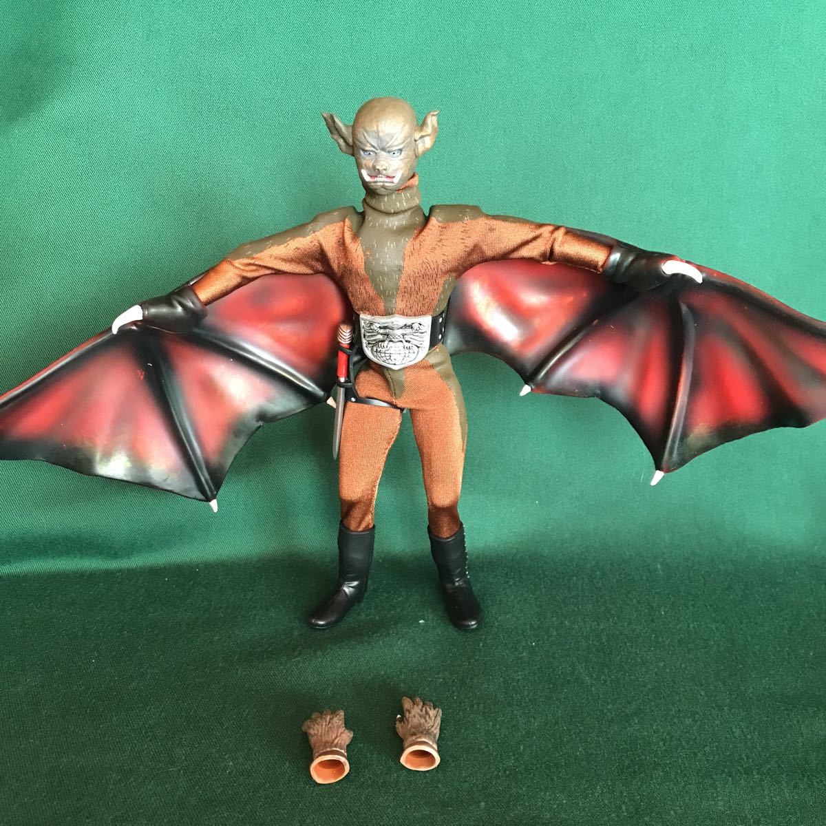 Yahoo!オークション - 仮面ライダー怪人 コウモリ男 蝙蝠男 こうもり思