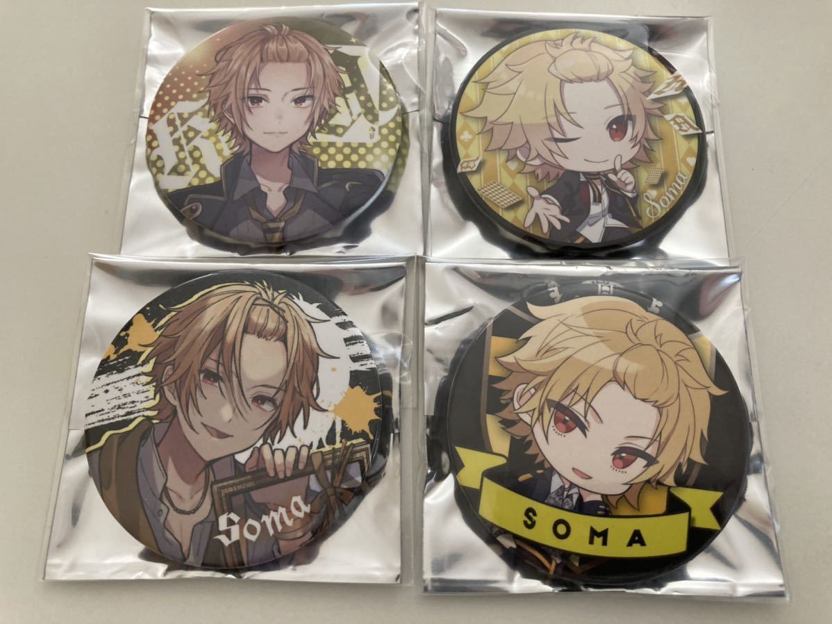 Knight A - 騎士A - 缶バッジ4個【そうまくん】(1stワンマンライブ