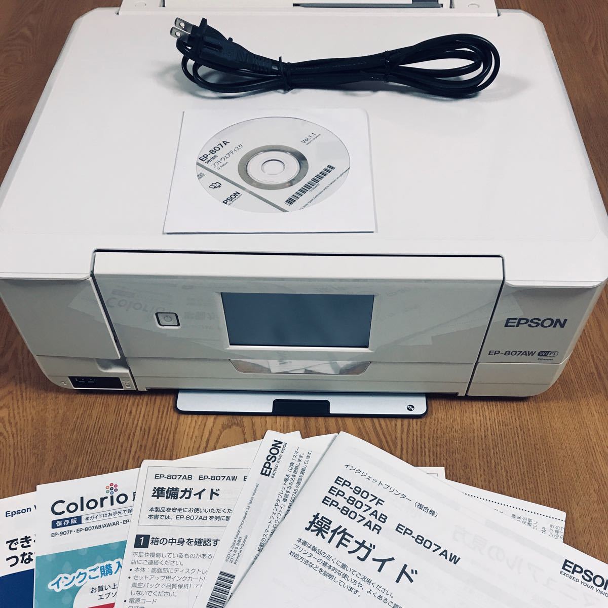 ジャンク品】エプソンプリンター EPSON EP-807AW｜Yahoo!フリマ（旧