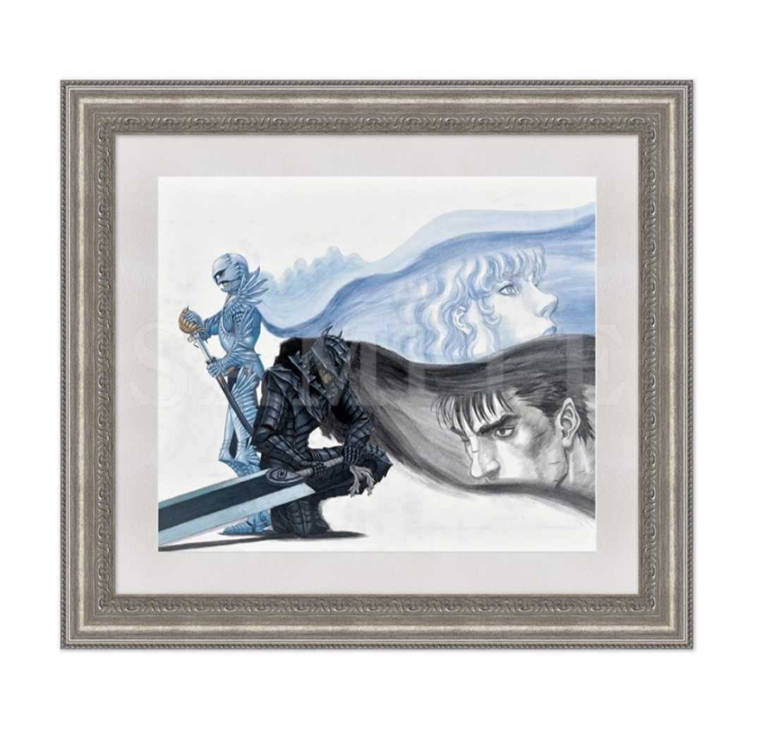 送料無料 大ベルセルク展 キャラファイングラフ Type F 光の鷹／狂戦士