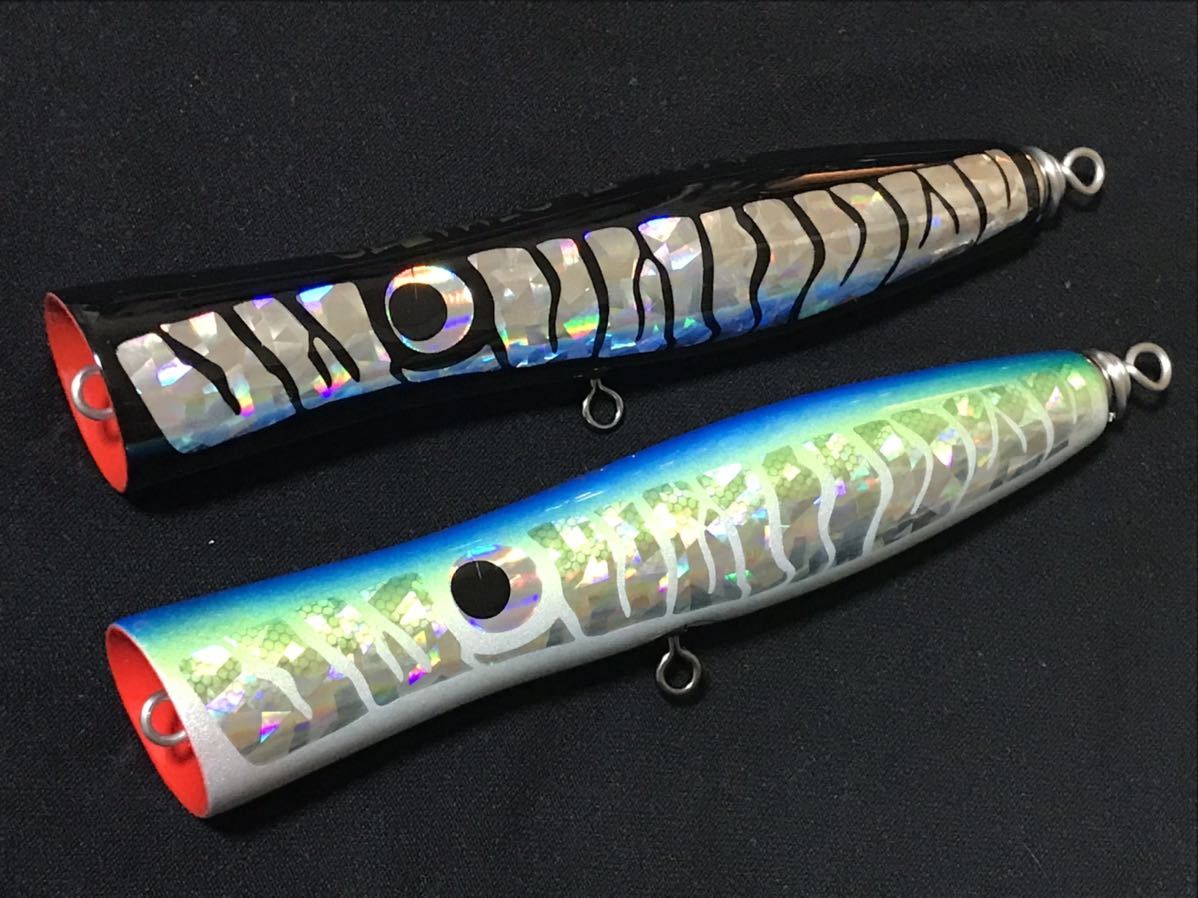 ウッド製ポッパー トランペットタイプ 18センチ80グラム 新品未使用 2