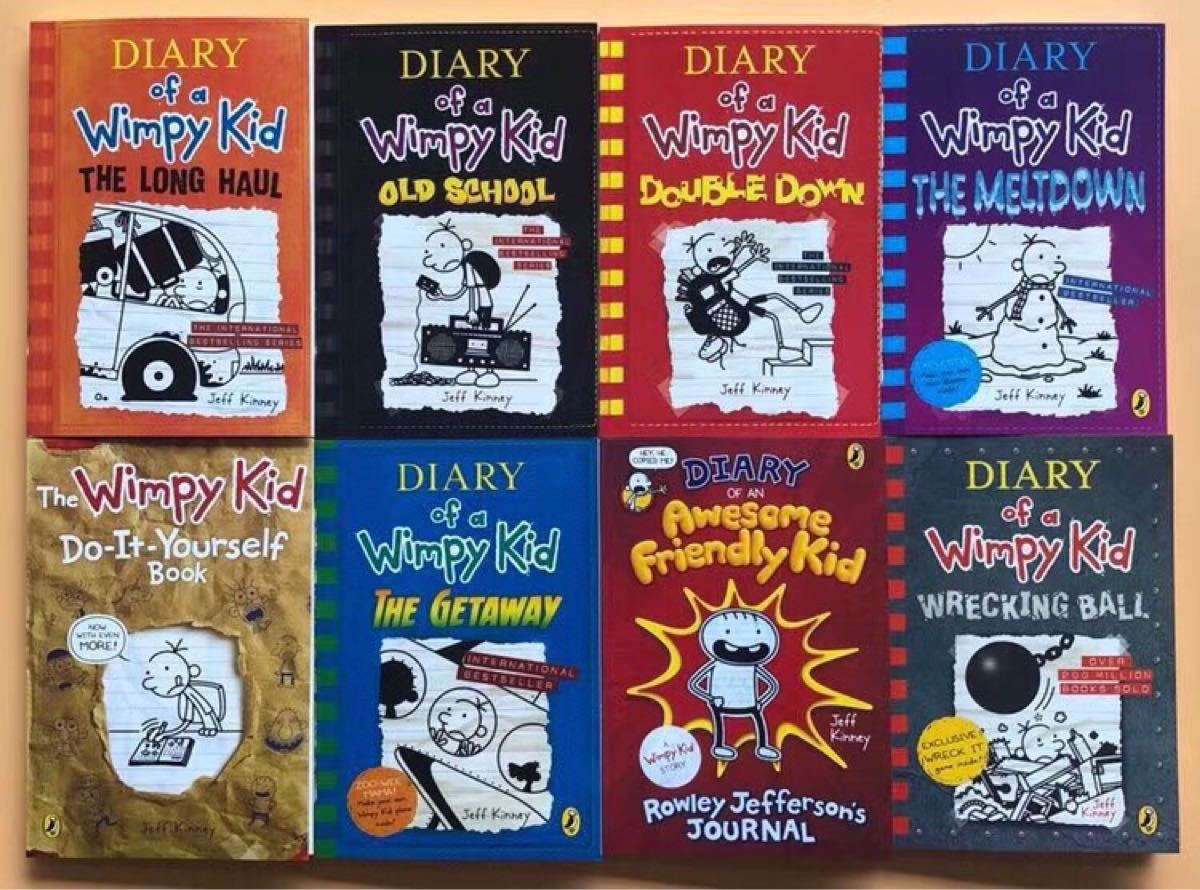 b 様専用 入荷完了 Diary of a Wimpy Kid グレッグのダメ日記 14冊+