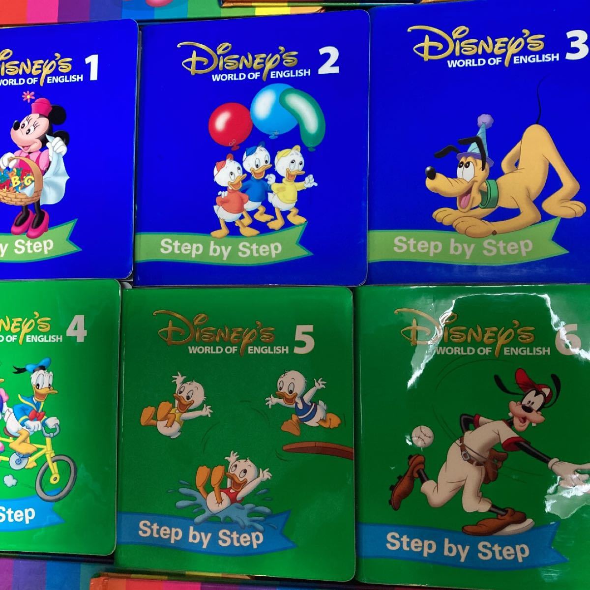 DWE ディズニー英語システム ステップバイステップ1〜6 DVD&BOOKセット