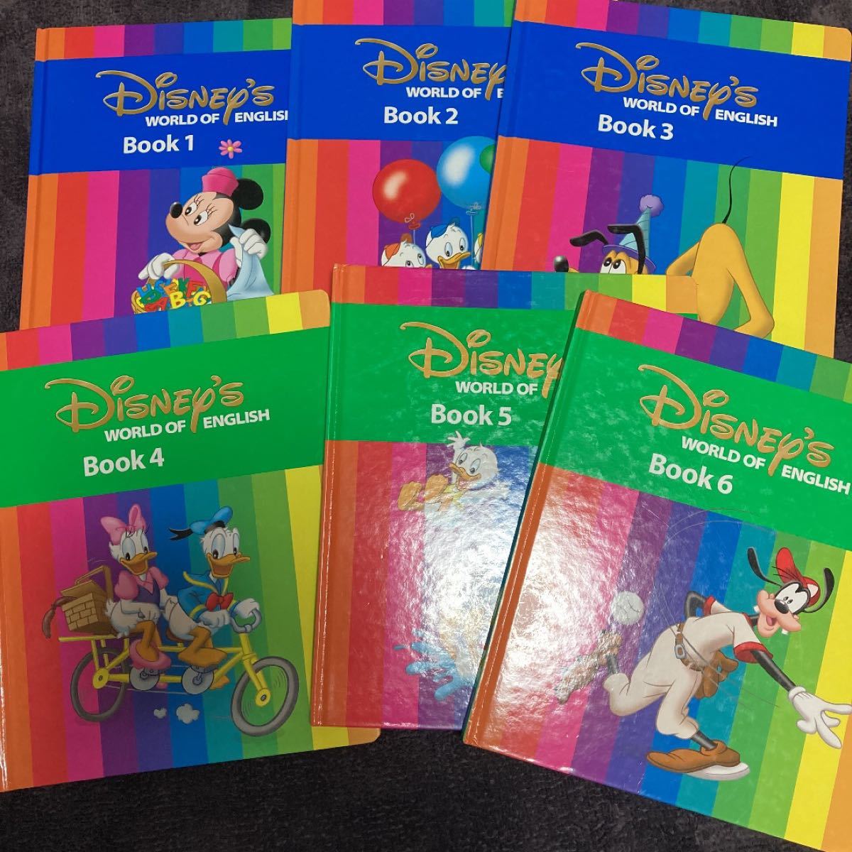 DWE ディズニー英語システム ステップバイステップ1〜6 DVD&BOOKセット