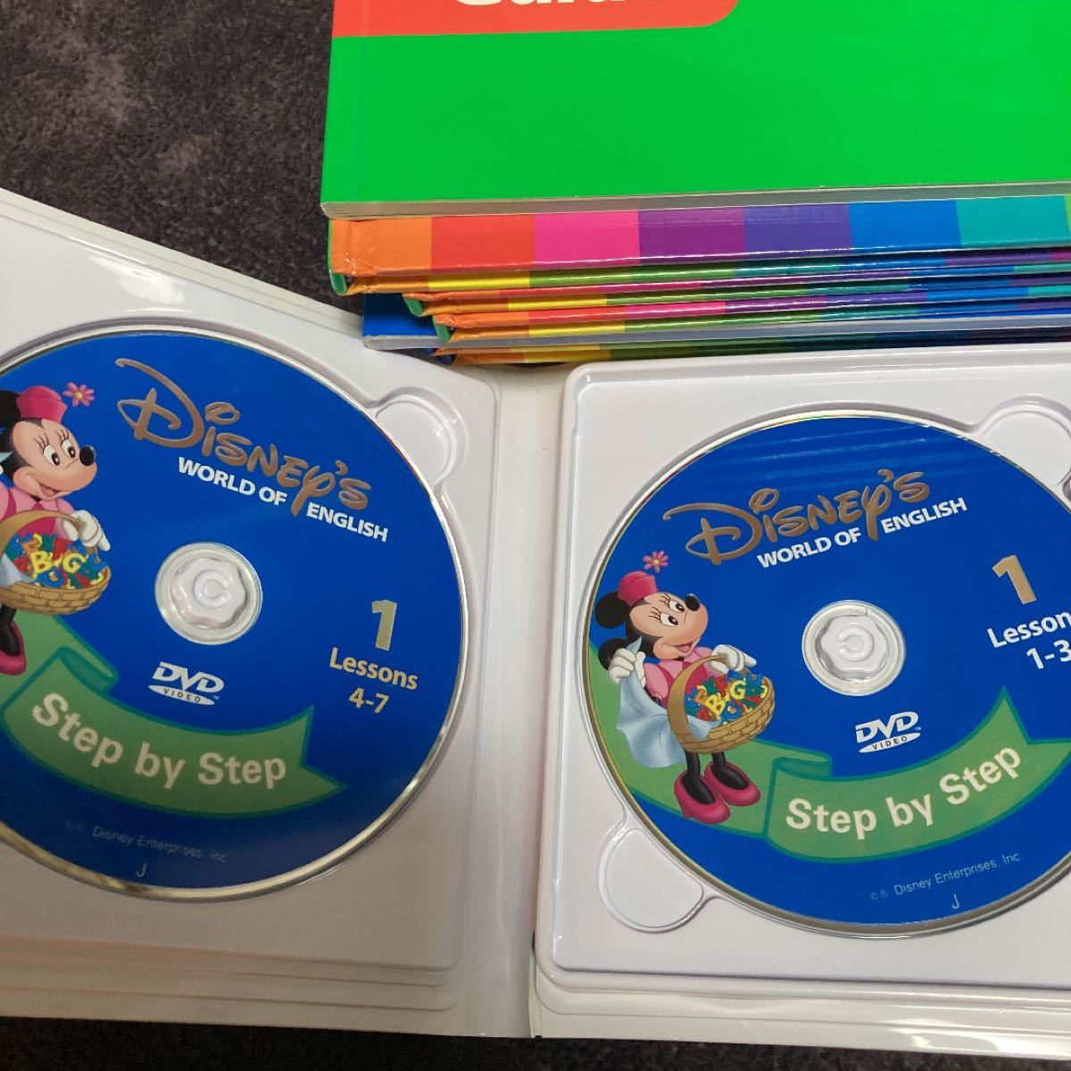 DWE ディズニー英語システム ステップバイステップ1〜6 DVD&BOOKセット