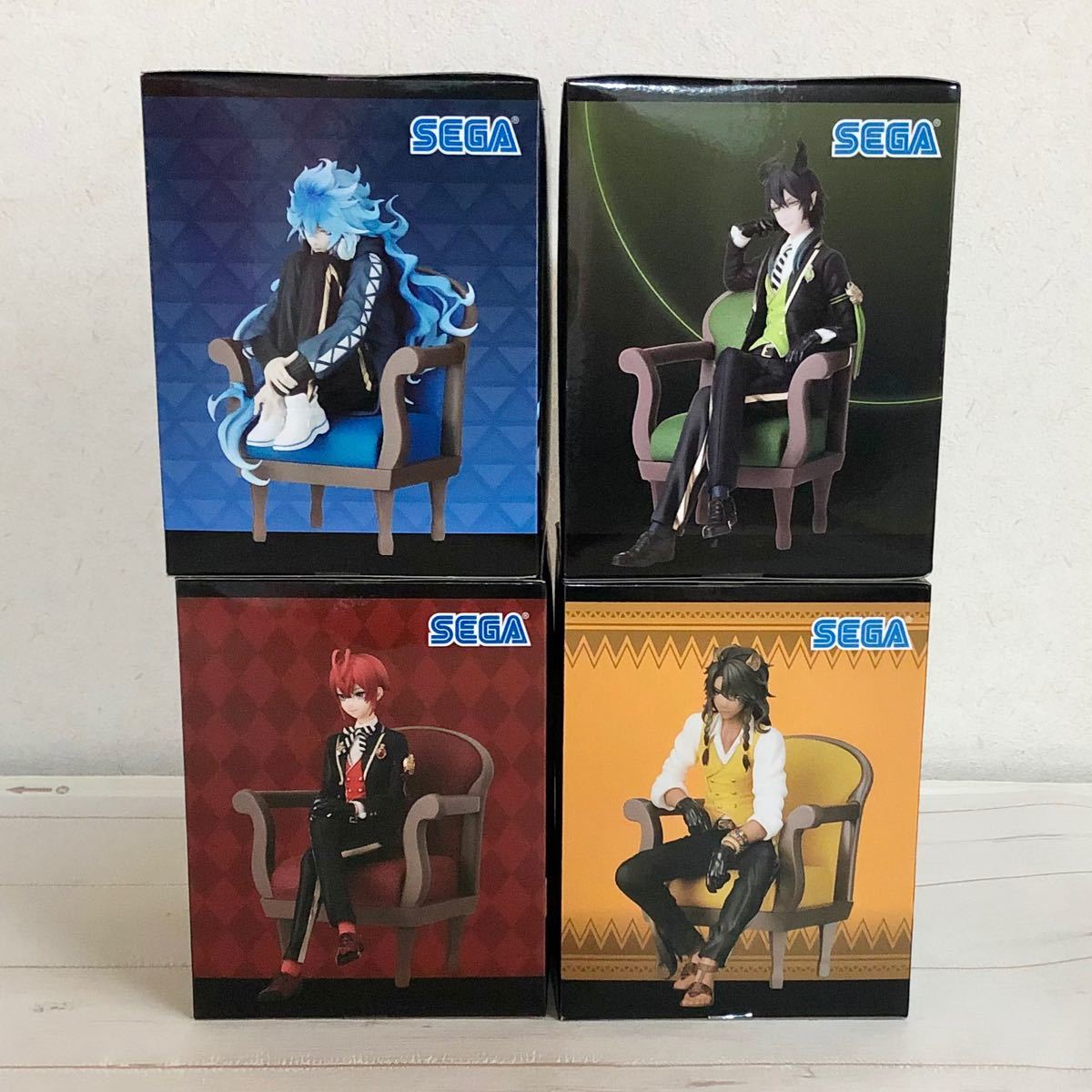 ツイステ フィギュア リドル レオナ イデア マレウス セット