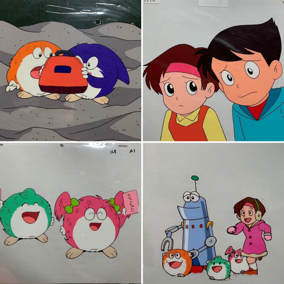 Yahoo!オークション - モジャ公 セル画4枚動画5枚セット 藤子不二雄 検