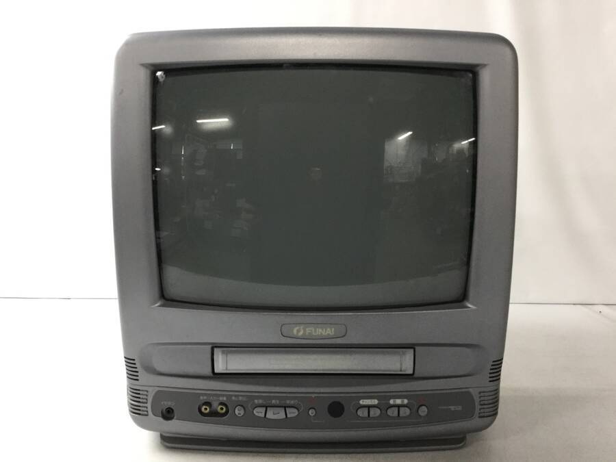 フナイ テレビデオ VC-14L (1999年製)スーパーファミコン動作確認済み