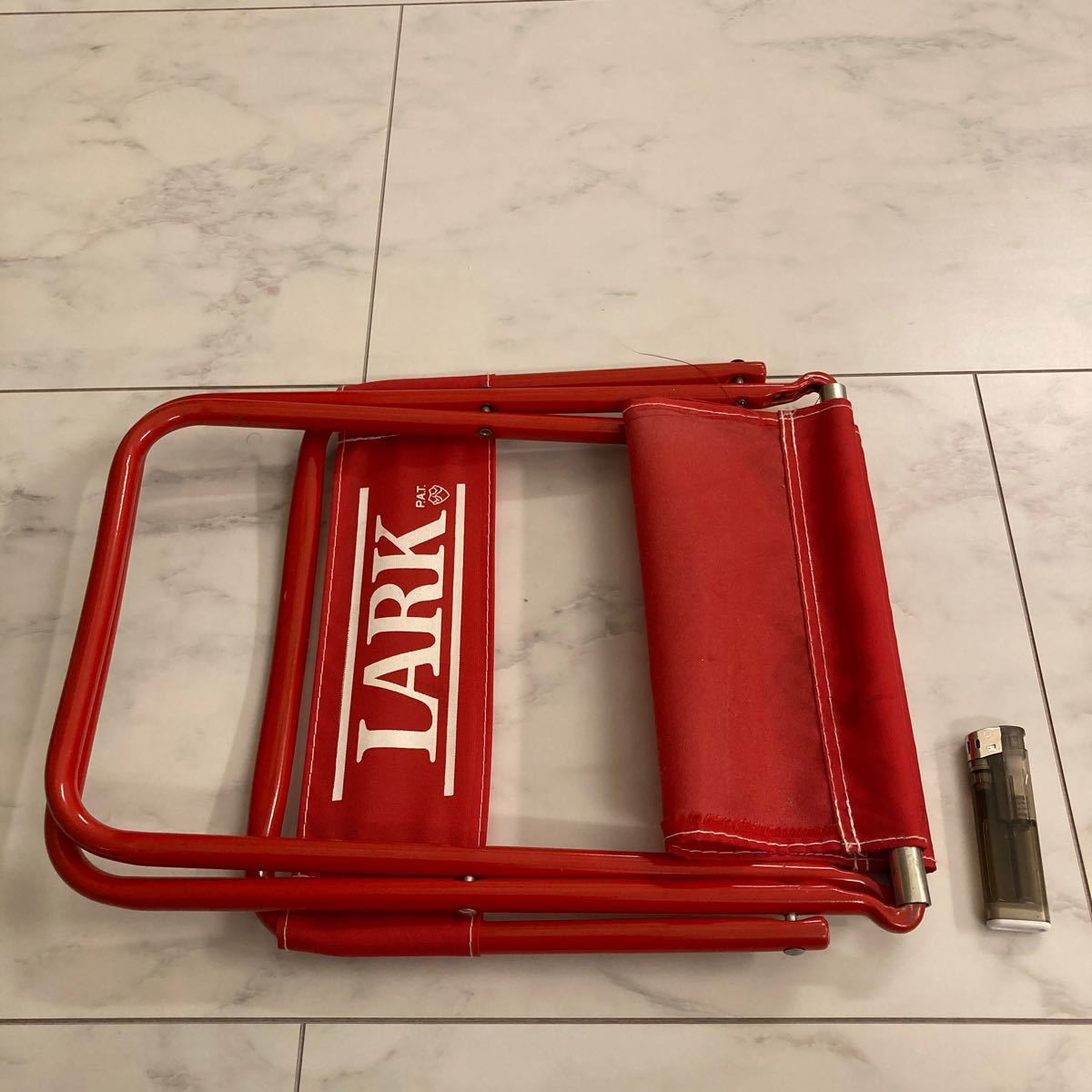 ラーク LARK 折り畳みイス レトロ｜Yahoo!フリマ（旧PayPayフリマ）