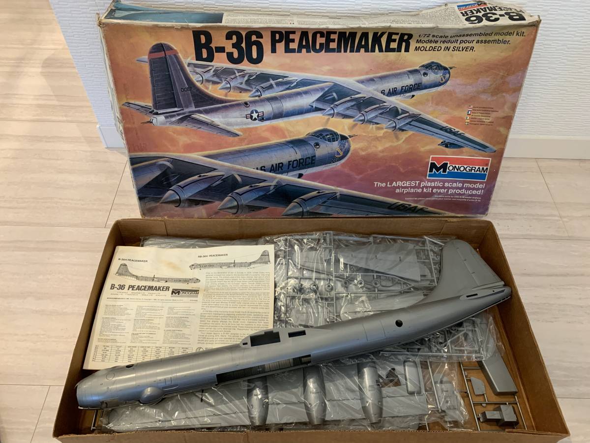 Yahoo!オークション - プラモ40 MONOGRAM モノグラム B-36 PEACEMAKER