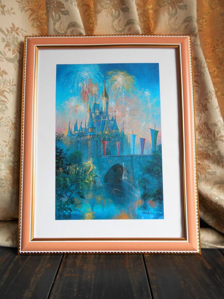 ジェームスコールマン ティンカーベルとお城 ディズニー Disney アート