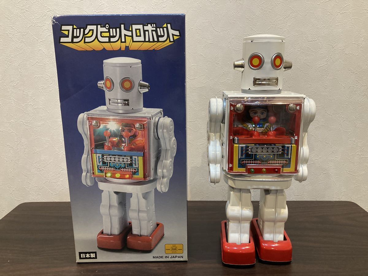 Yahoo!オークション - メタルハウス コックピットロボット 玩具 ブリキ