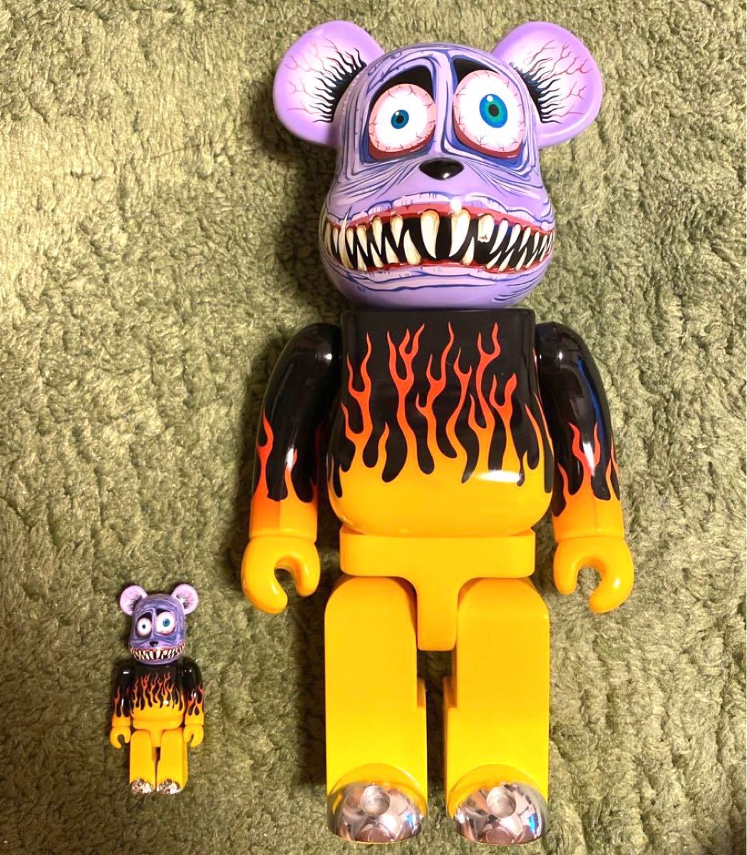 ベアブリック BE@RBRICK 100% & 400% WWT MARK PARKER｜Yahoo!フリマ