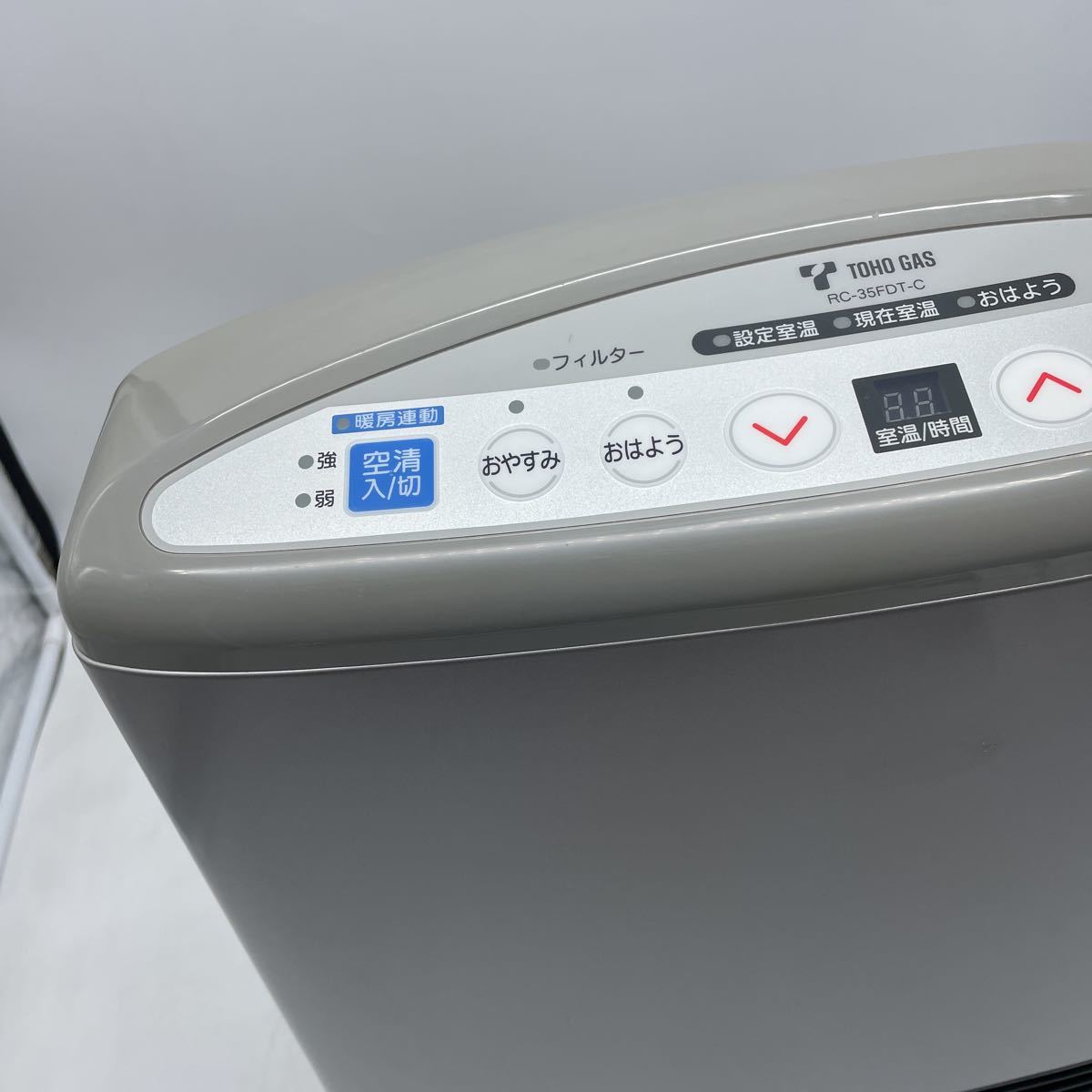 Yahoo!オークション - TOHO GAS RC-35FDT-C ガスファンヒーター リンナ