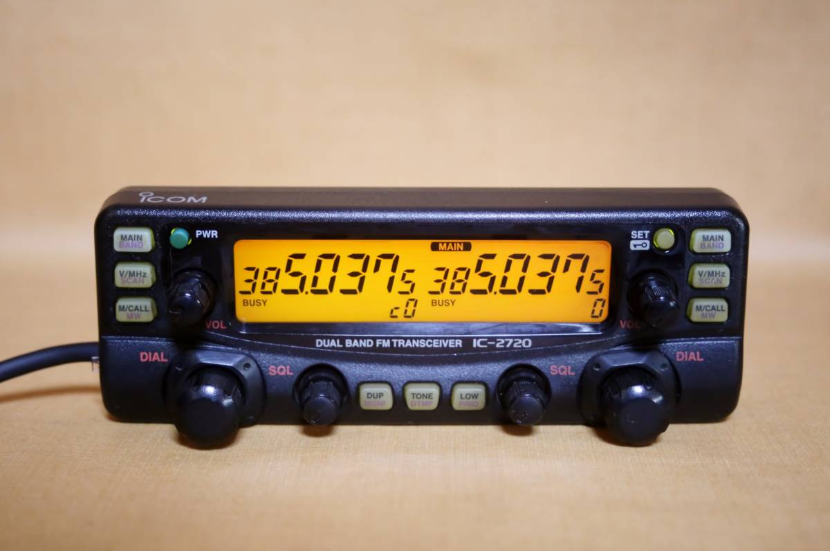 Icom IC-2720 デュアルバンドトランシーバー ICOM IC-2720 デュアル