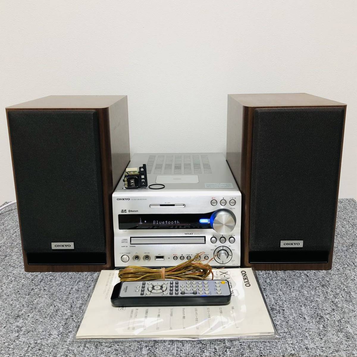 ONKYO オンキョー NFR-7X CD/SD/USBレシーバー ミニコンポ 付属品あり