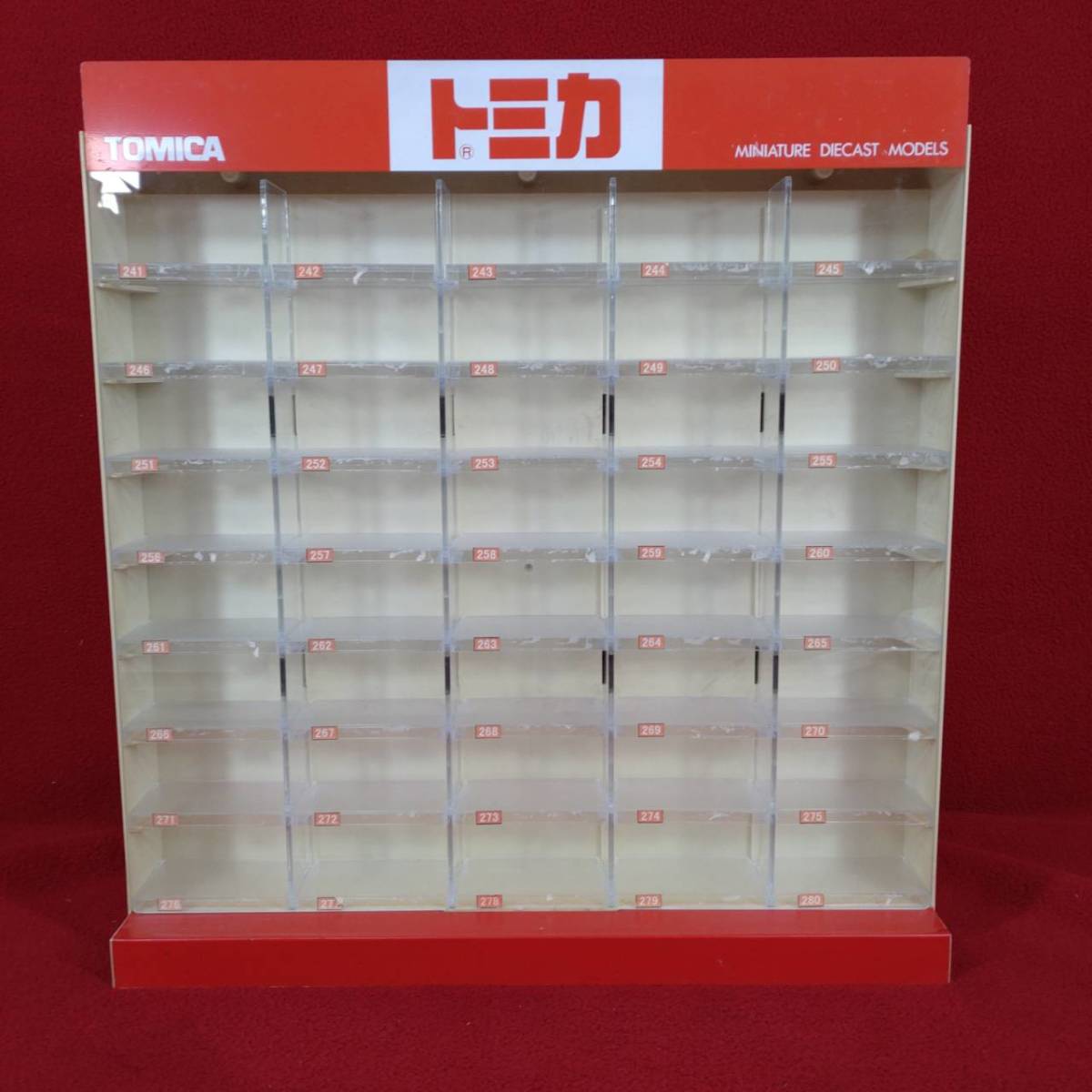 非売品 トミカ店頭用ディスプレイケース 40台用／ECO-4 希少品）トミカ