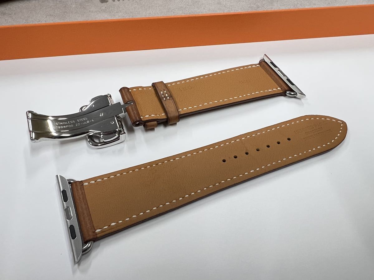 即決 美品 Apple watch HERMES エルメス Dバックル シンプルトゥール