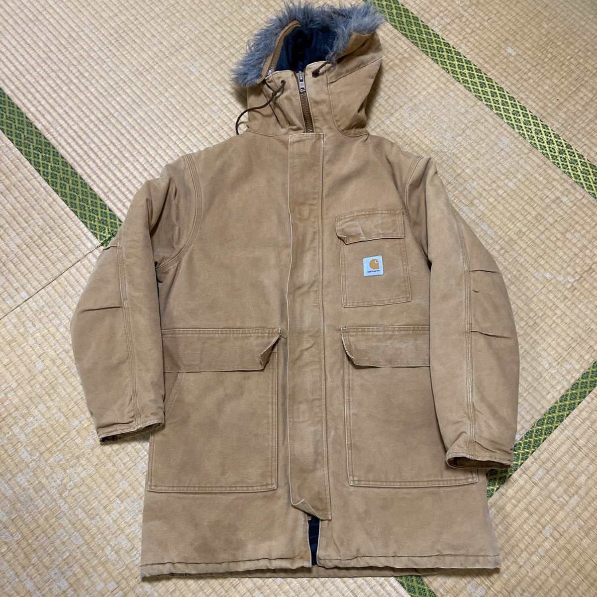 Yahoo!オークション - 90s carhartt シベリアンパーカー M アメリカ製