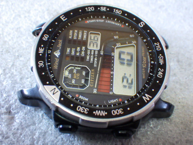 Yahoo!オークション - シチズン Wind Jack ウィンドジャック D060-0867