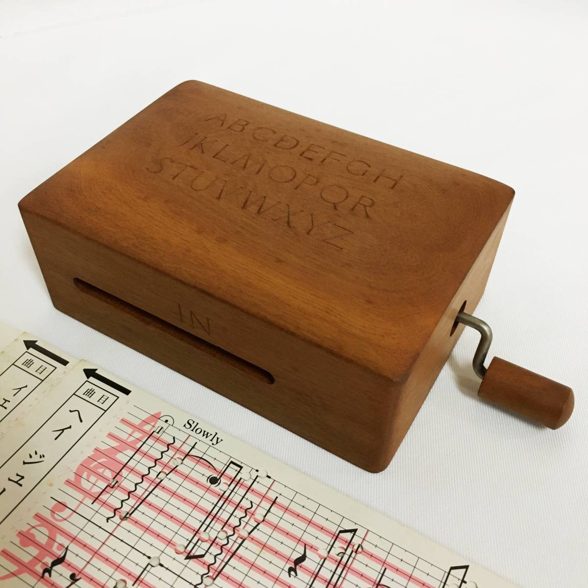 三谷龍二 手回し木製オルゴール 三谷龍二 手回し木製オルゴール【レア
