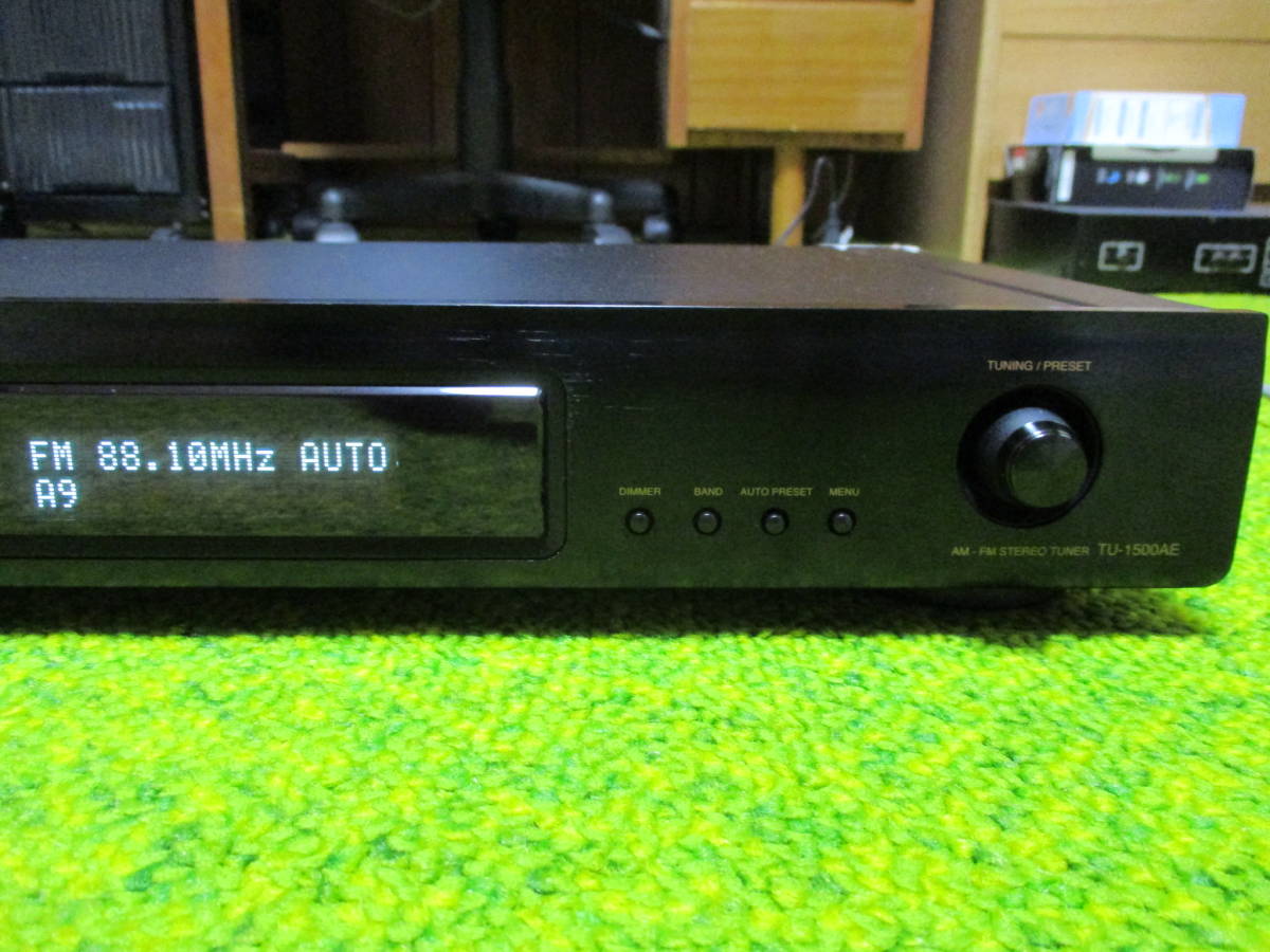 DENON デノン FM/AMチューナー TU-1500AE 修理済品040 ワイドFM対応