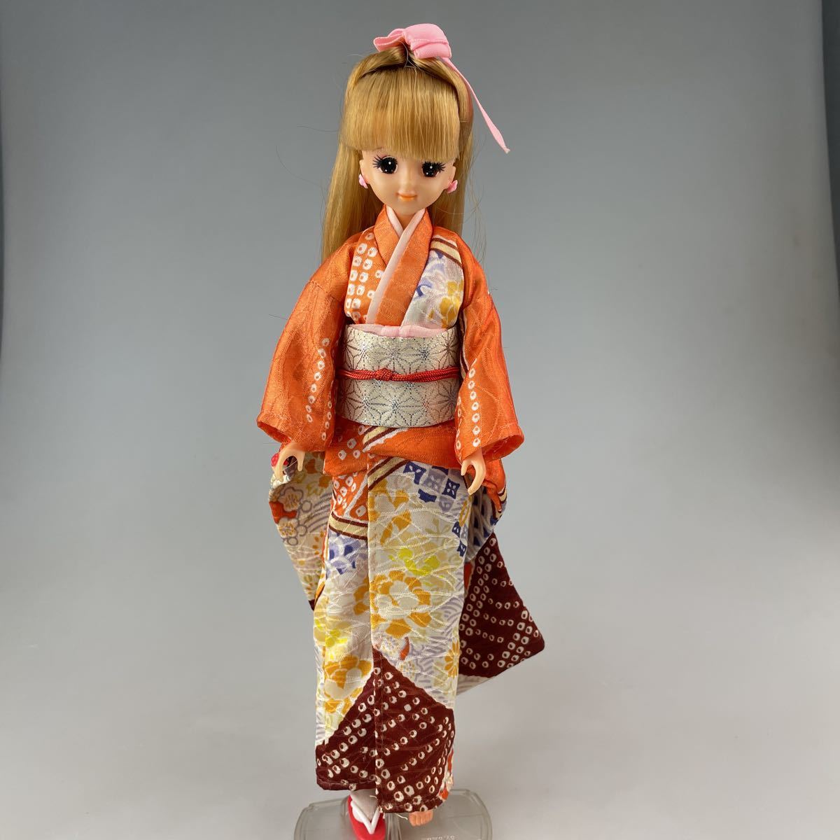 Yahoo!オークション - タカラ ジェニーちゃん人形 振袖着物 リカちゃん