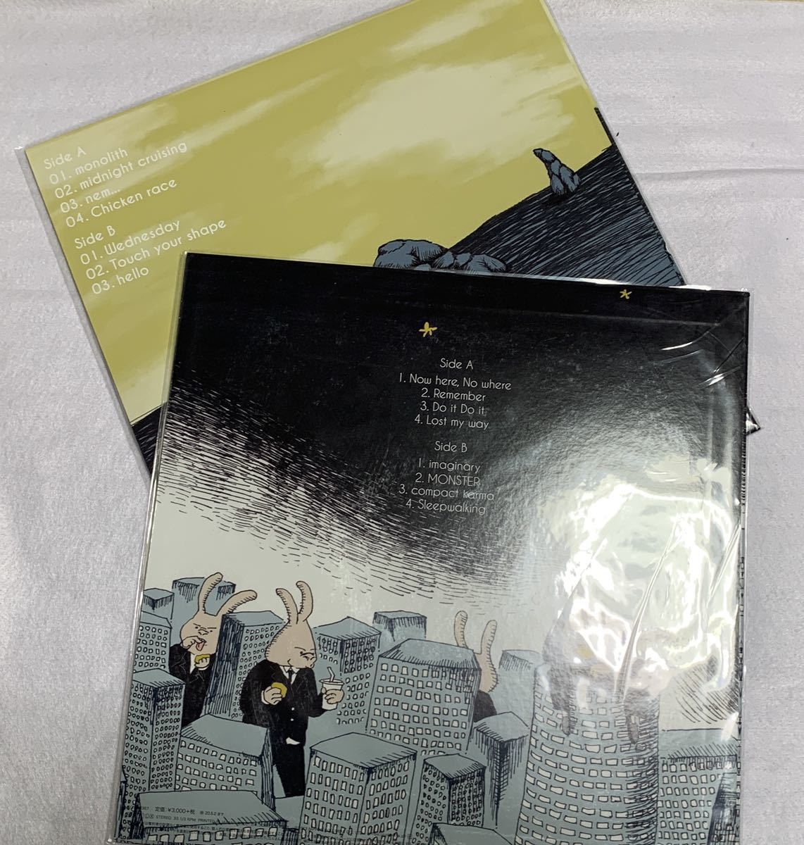 04 Limited Sazabys アナログ レコード LP 「monolith」 「sonor」 2枚