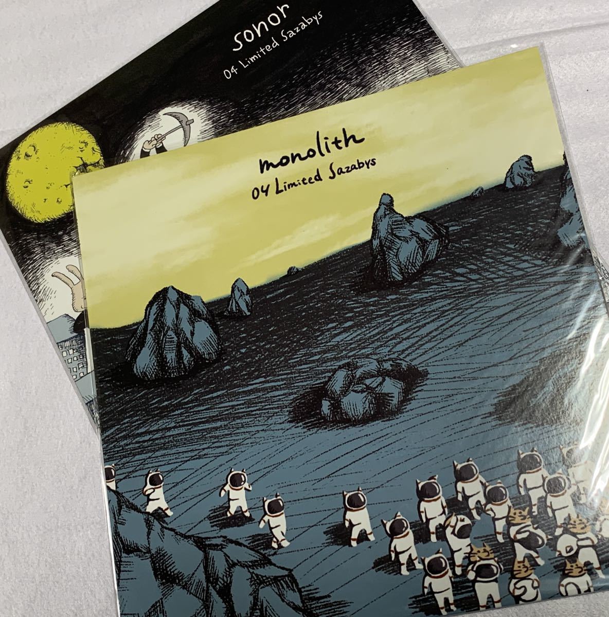 04 Limited Sazabys アナログ レコード LP 「monolith」 「sonor」 2枚