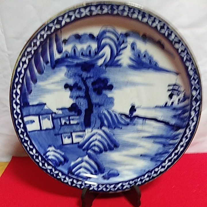 古伊万里染付山水図大皿二枚｜Yahoo!フリマ（旧PayPayフリマ）