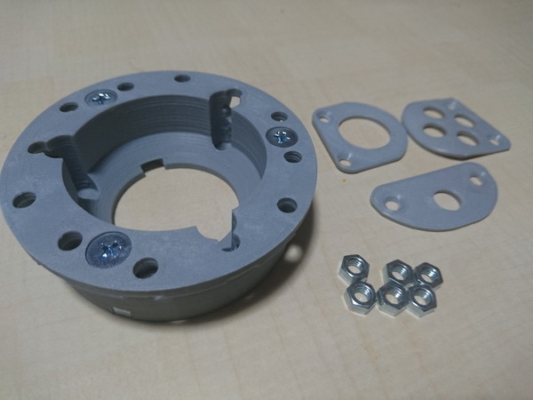 スラマス T-GT専用 実車ステアリングアダプタ 強化品 全ボタン可 Momo