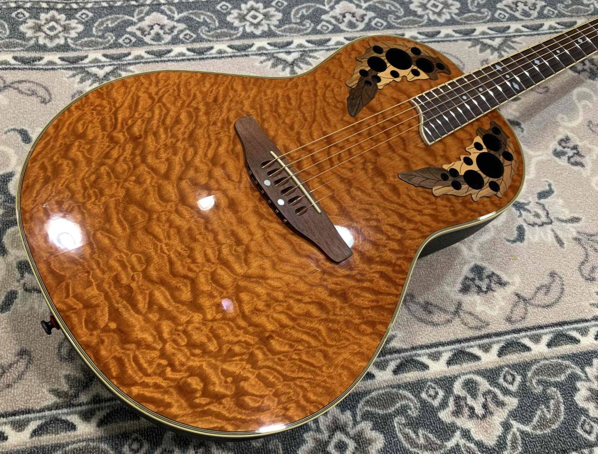 Yahoo!オークション - 美品です Ovation Celebrity CP741 パーラーギタ