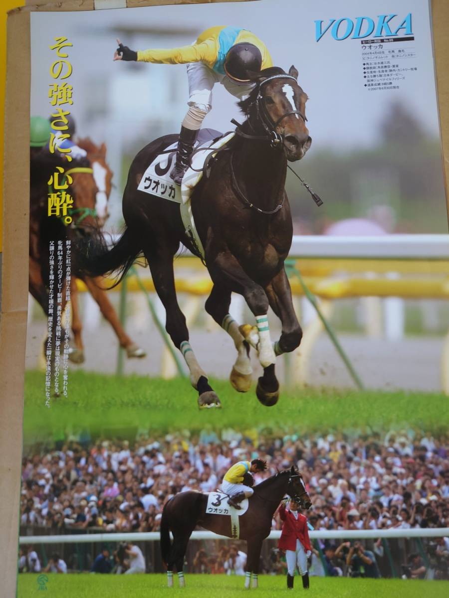 Yahoo!オークション - JRAヒーロー列伝ポスター ウオッカ B3