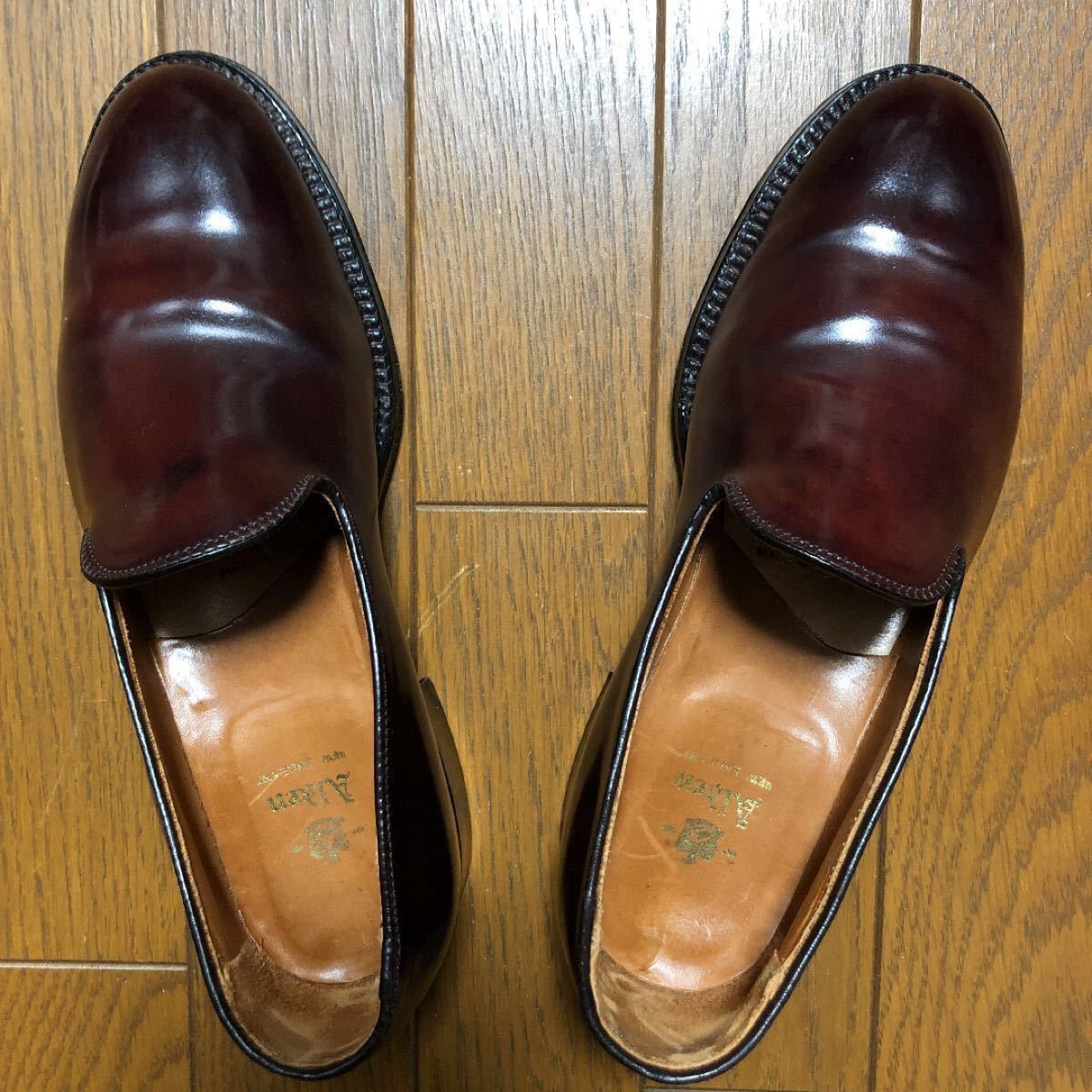 オールデン コードバン スリッポン 6D 3606 ホールカット シューツリー