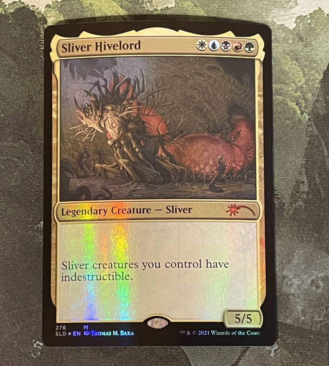 Yahoo!オークション - 【MTG FOIL】巣主スリヴァー/Sliver Hivelord 英