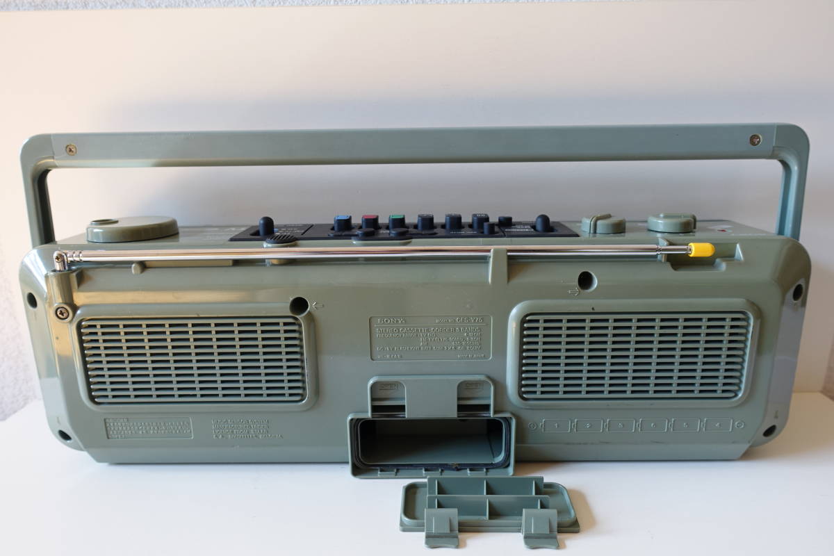 Yahoo!オークション - ソニー 防滴スポーツ・ラジカセ SONY CFS-V75 SO