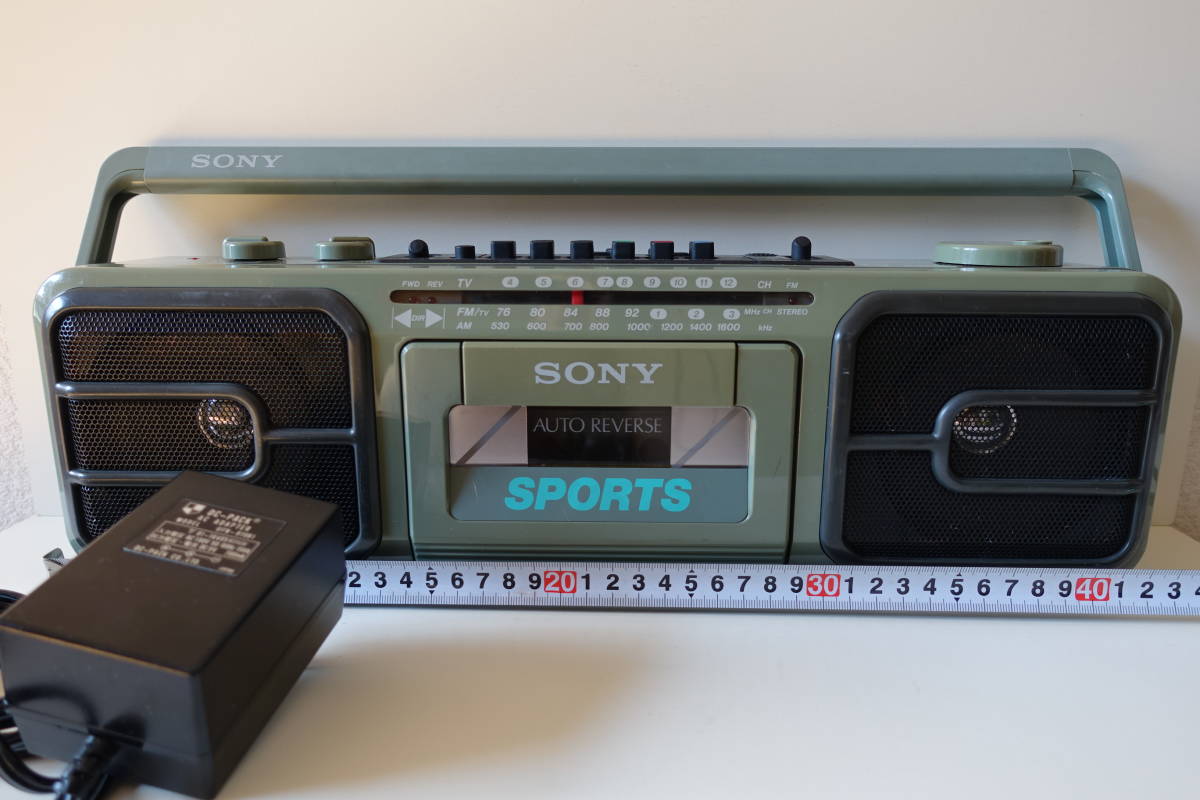 Yahoo!オークション - ソニー 防滴スポーツ・ラジカセ SONY CFS-V75 SO