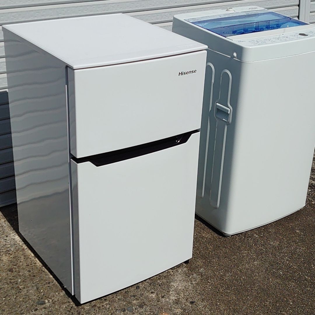 新生活応援 ハイアール ハイセンス 家電 2点セット 一人暮らし 高年式